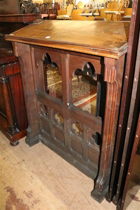 Oak reading stand